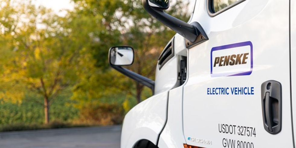 Penske's electric trucks deliver the goods