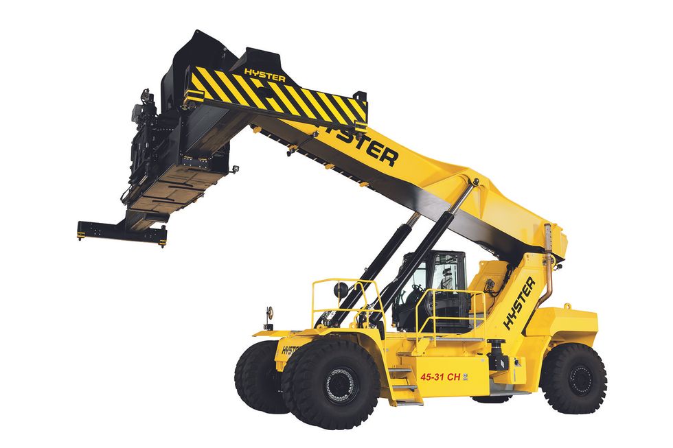 Hyster Receives GOOD DESIGN™ Award for Efficiency and Productivity Enhancing Tier 4 Final ReachStacker