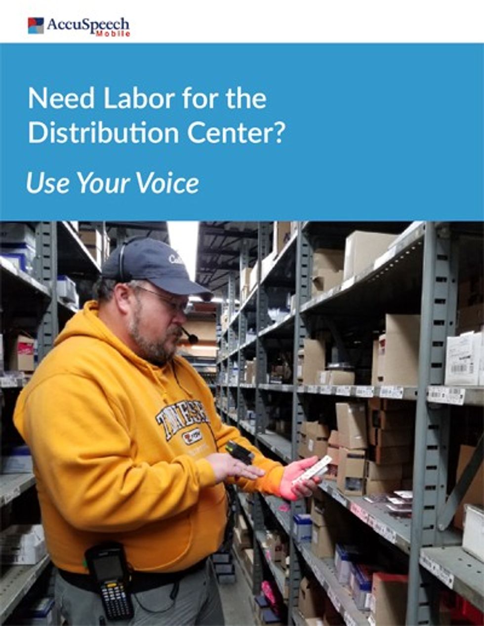 Need Labor for the Distribution Center? Use your Voice