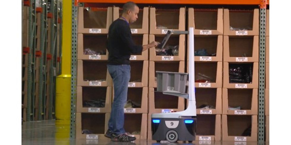 Fewer restrooms, more charging stations: How robots will transform the warehouse