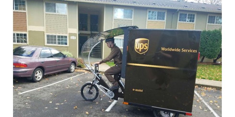 UPS tests eBike delivery service in Portland, Ore.