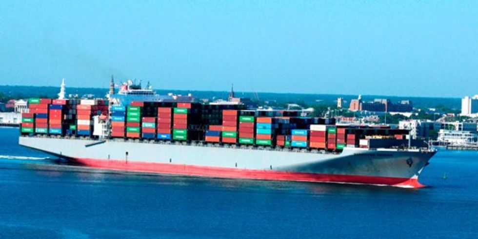 Post-Panamax containerships reach East Coast ports