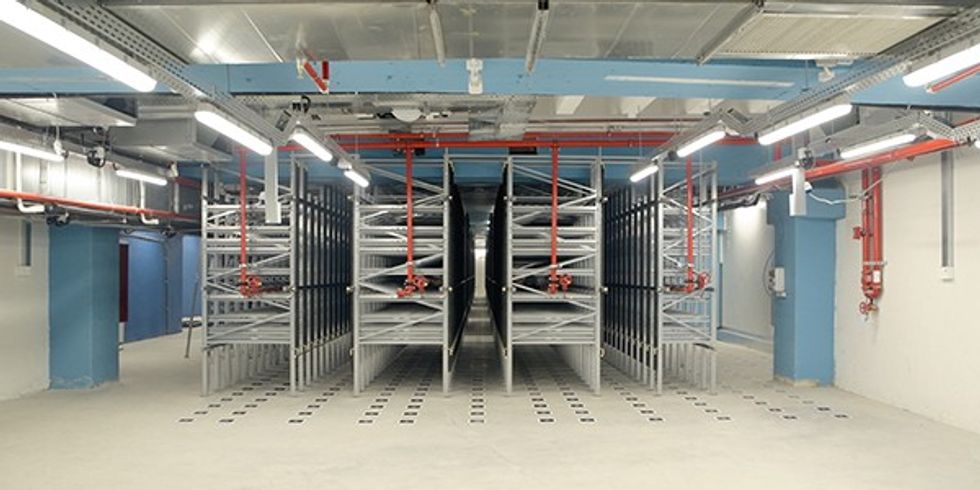 Logistics tech firm builds underground, automated warehouse