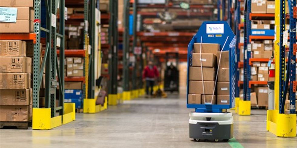 Ryder deploys Fetch robots in "smart warehouses"