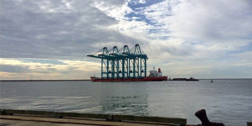 Port of Virginia installs four cranes to handle cargo growth