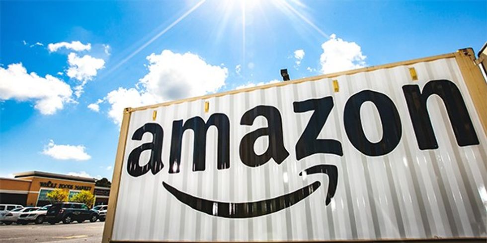 Amazon opens pop-up parcel delivery site in flooded Wilmington, N.C.