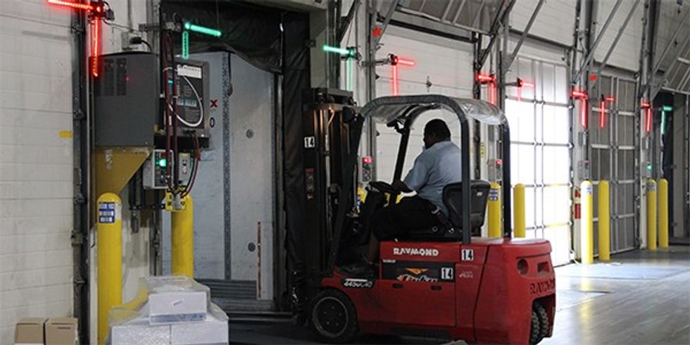 Spotlight on forklift safety products