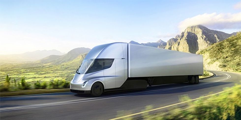 FedEx orders 20 Tesla Semi electric trucks