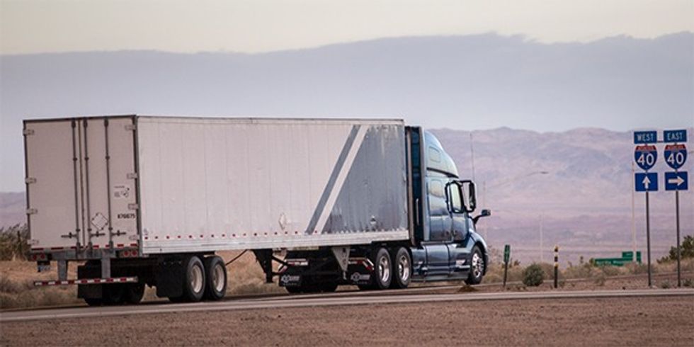 Uber Freight sends driverless truck on its inaugural trip across Arizona