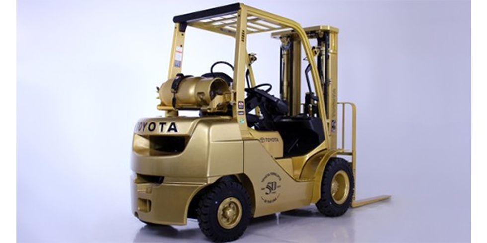 Toyota Forklifts marks 50 years of service in the United States