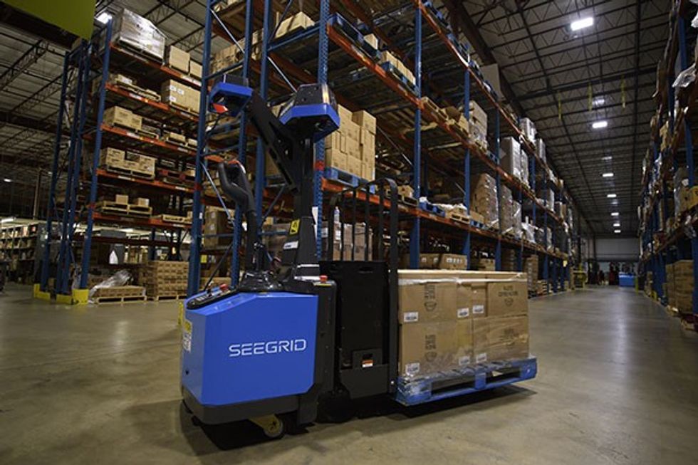 Seegrid introduces self-driving vision-guided pallet truck