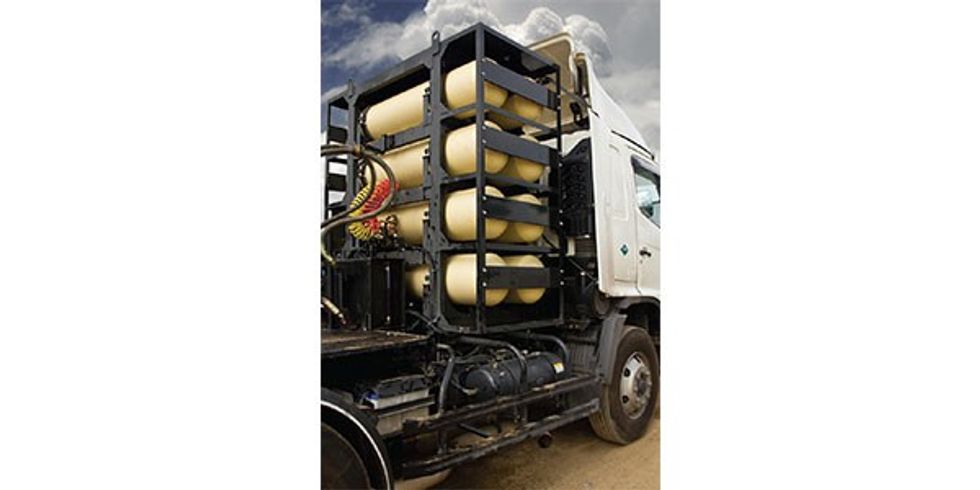 Environmental benefit of natural-gas–powered trucks comes with a catch