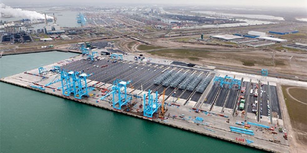 Automated container terminal produces zero emissions