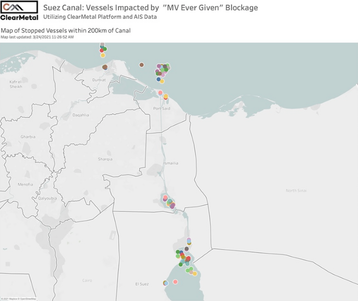 Domino effects of Suez Canal blockage could last for months