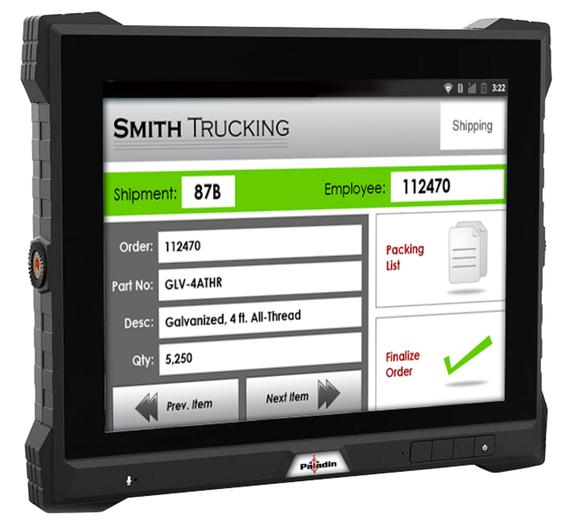 AML's New Vehicle-Mounted Computer features Android operating system and an intuitive user interface