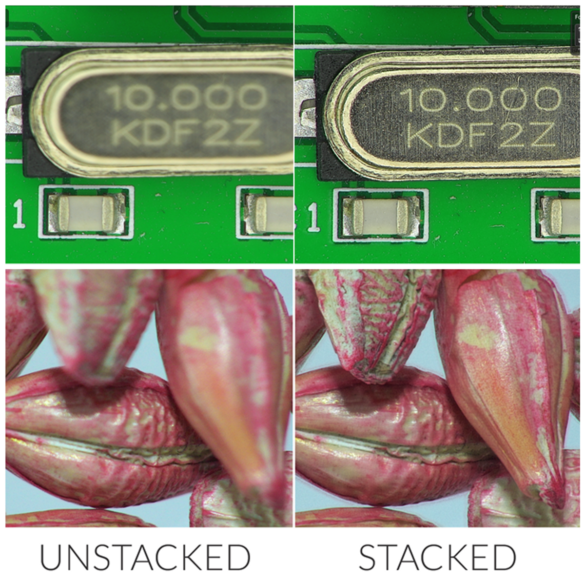 Avoid blurred image documentation during quality control with Focus Stacking app from TAGARNO