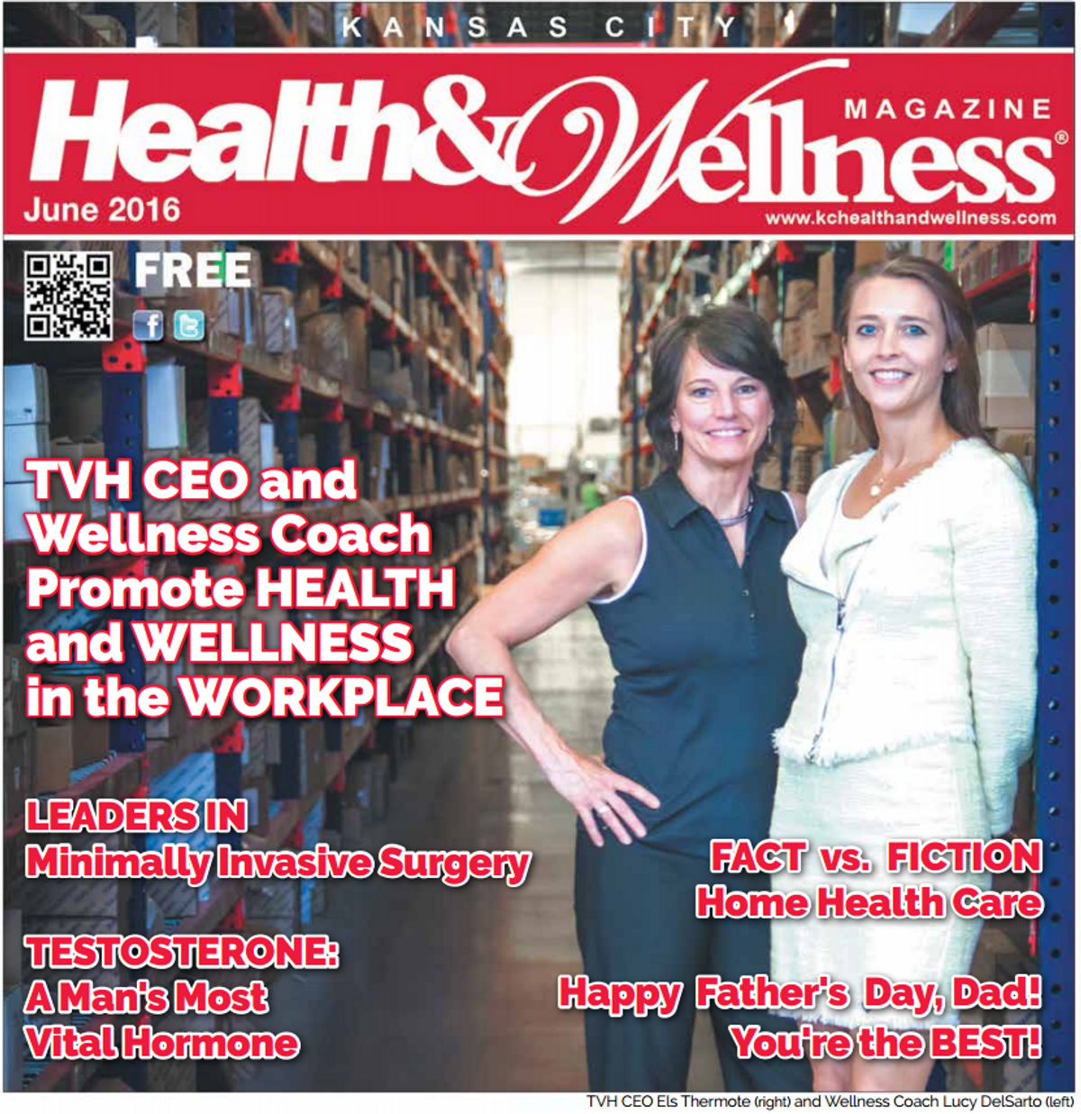 TVH Featured in Kansas City Health and Wellness Magazine