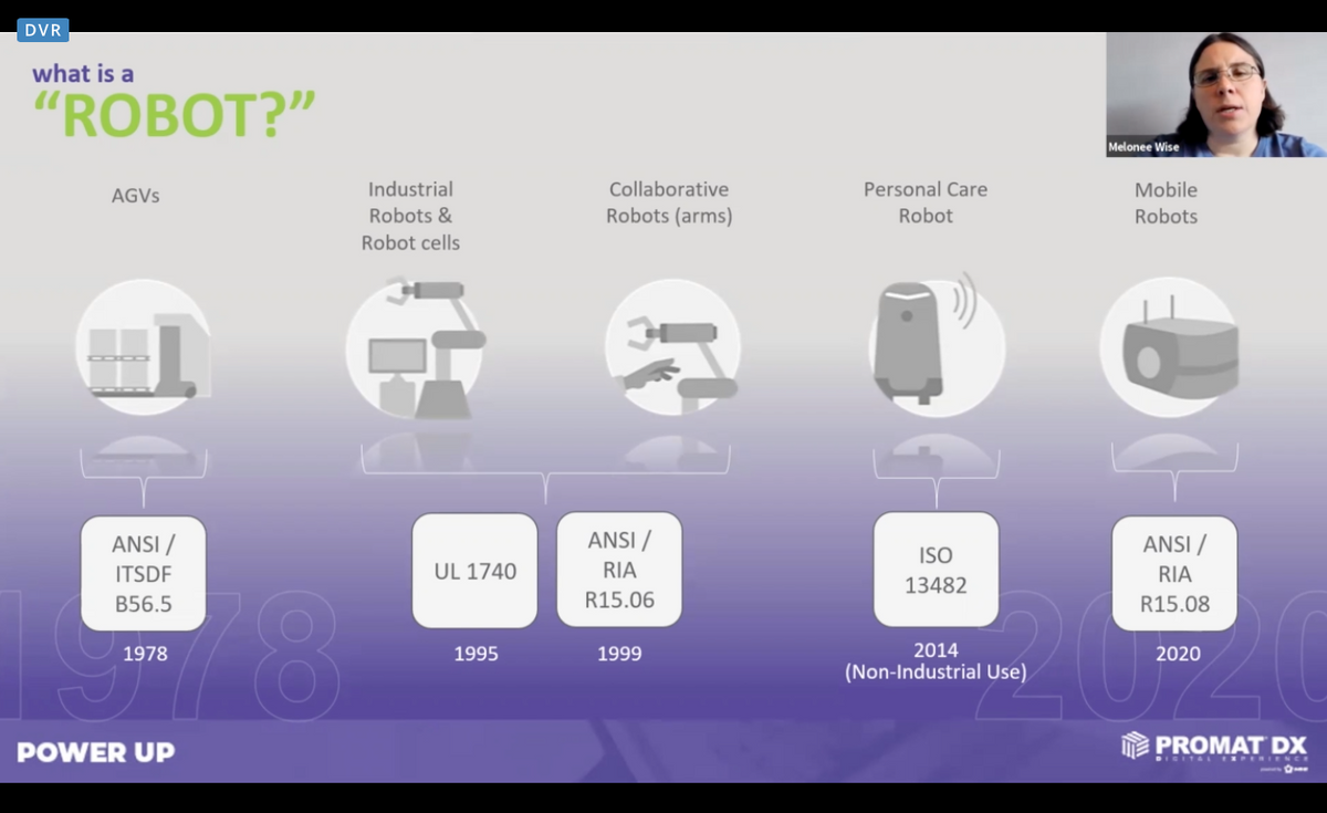 ProMatDX 2021: New safety standard helps robots work alongside people