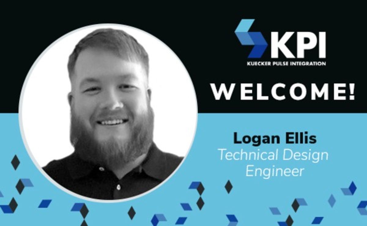 KPI WELCOMES LOGAN ELLIS, TECHNICAL DESIGN ENGINEER