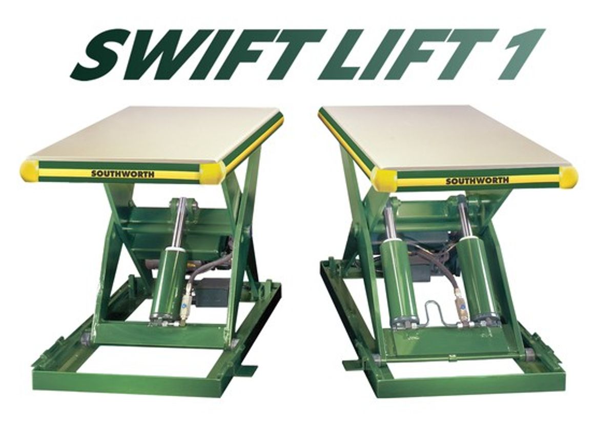 Lift Table Stocking Program Offers Over 2 Dozen Models for Shipment in One Week or Less