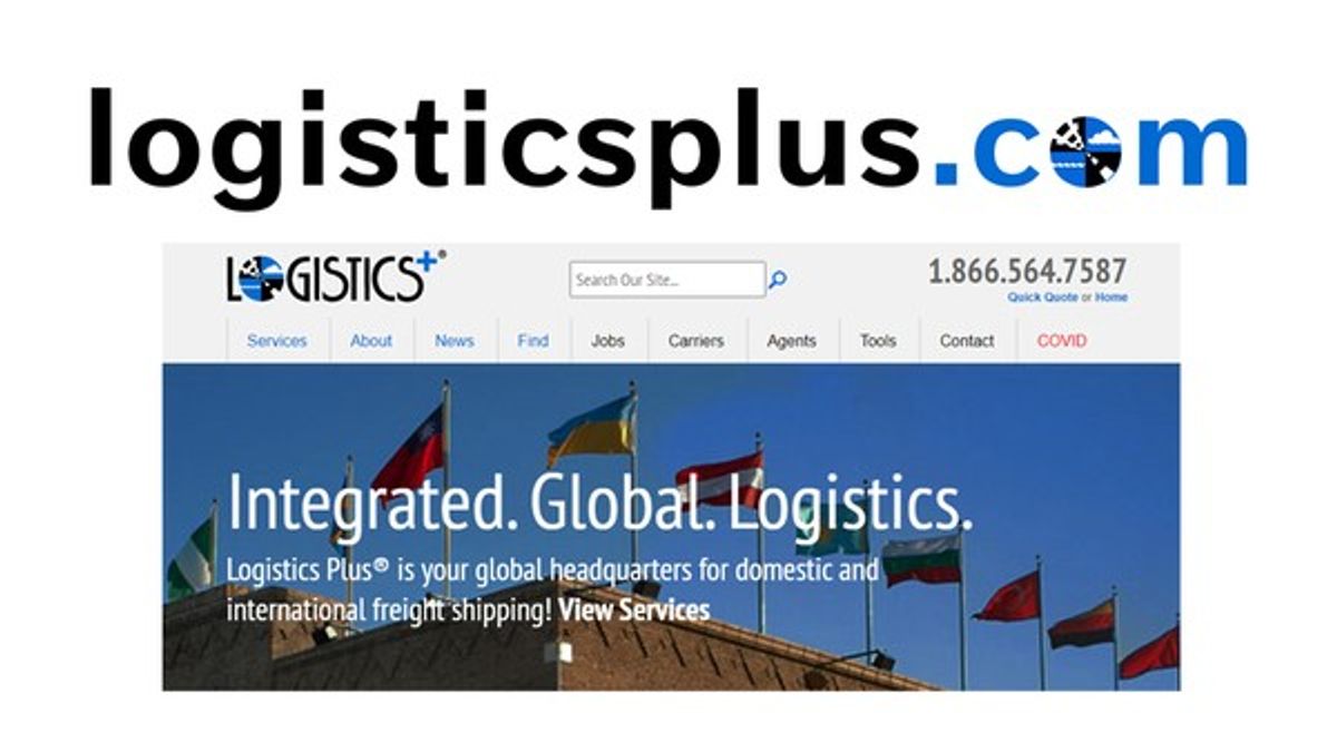 Logistics Plus Acquires Rights to logisticsplus.com Domain