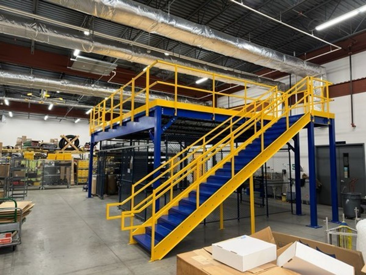 Panel Built Introduces Cost-Effective Cold Roll Mezzanines for Warehouses