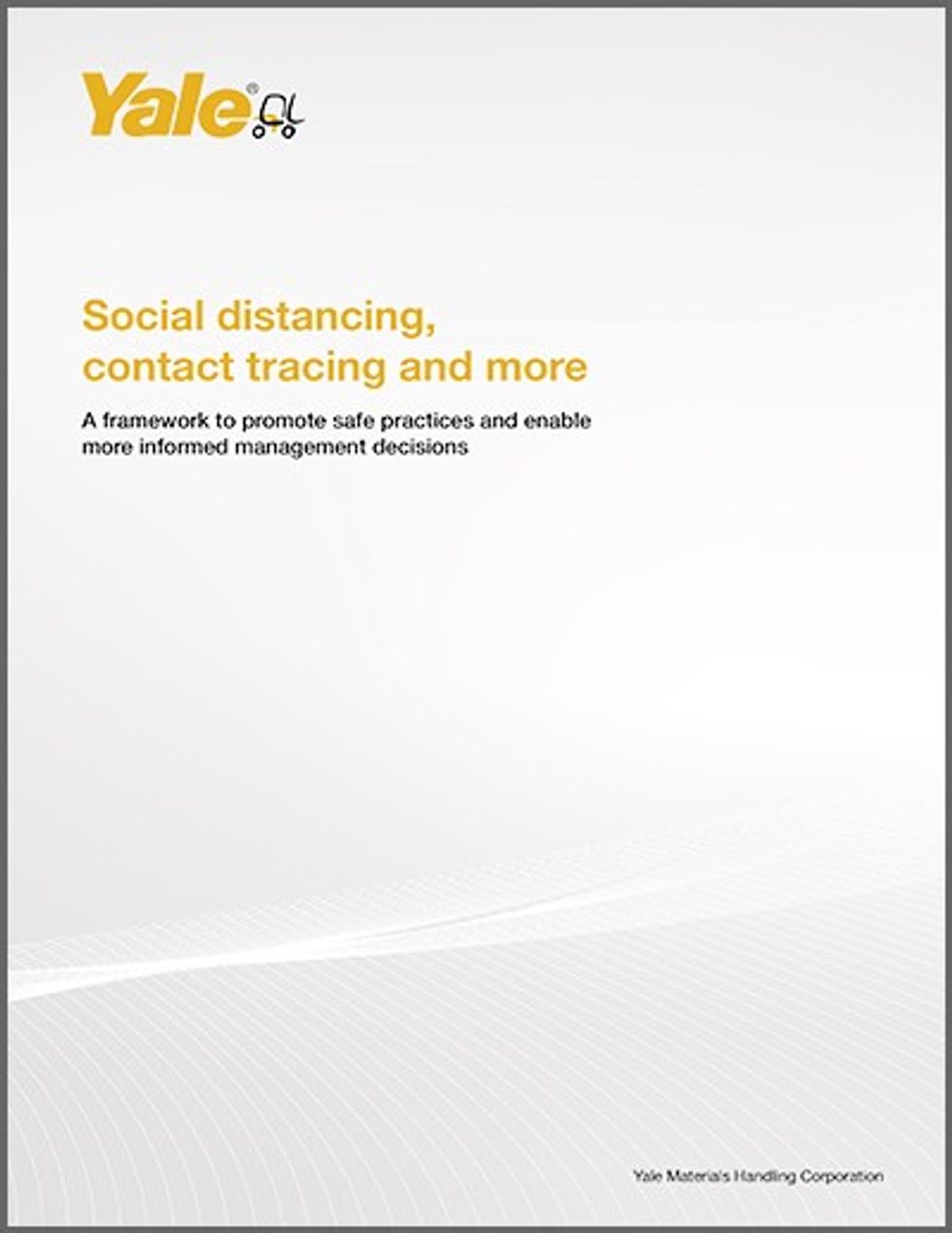 Social distancing, contact tracing and more