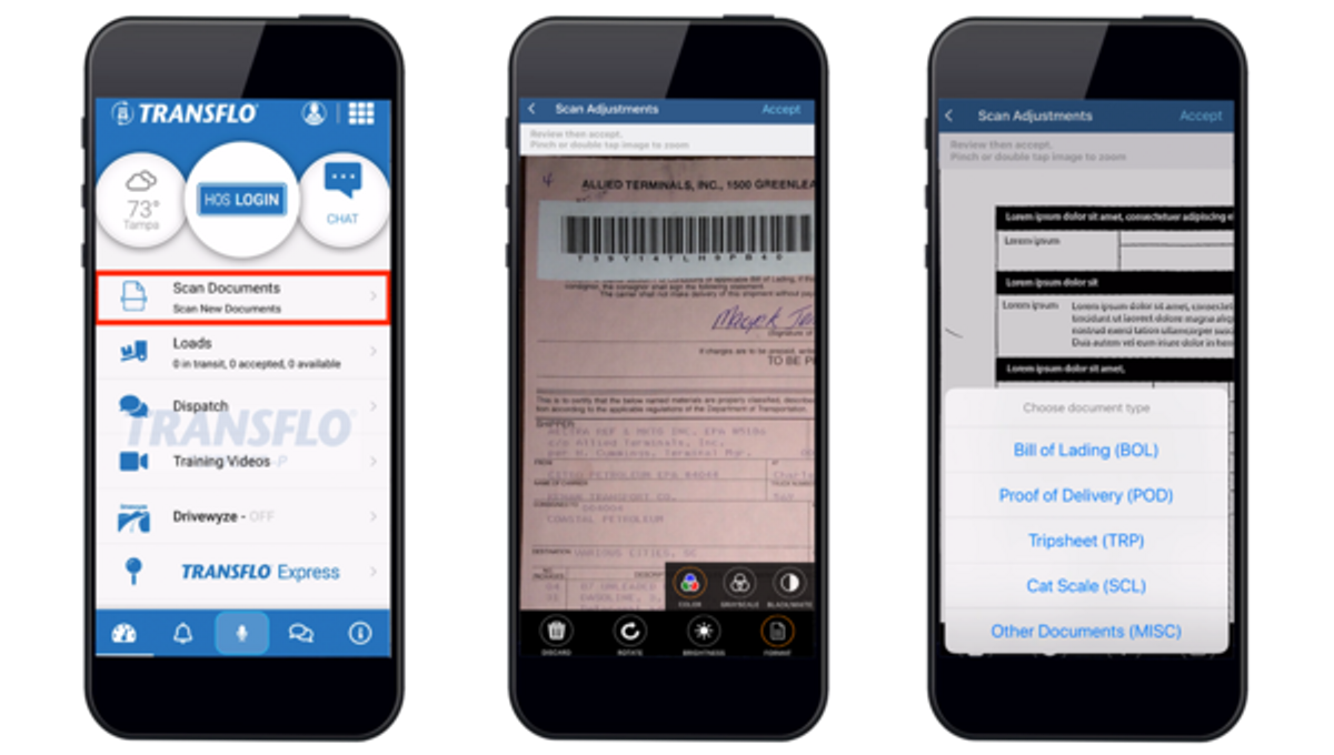 Transflo Improves Driver Experience and Simplifies Document Management with SaaS Offering