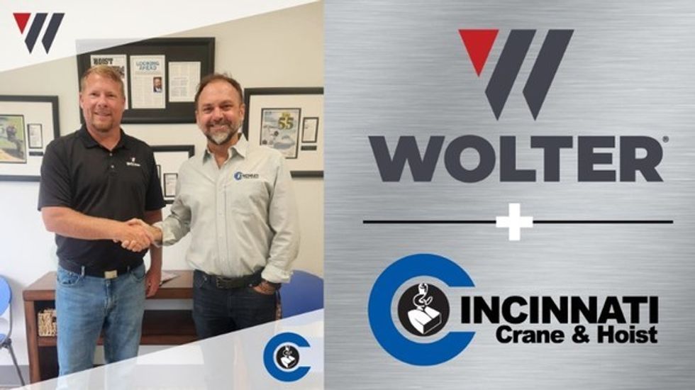 Wolter Inc. Acquires Cincinnati Crane & Hoist