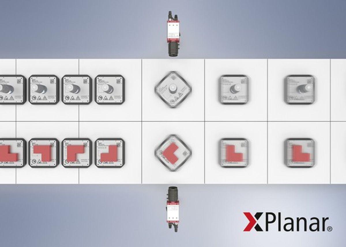 XPlanar’s Software-based Rotation Increases Freedom of Movement in Flying Motion